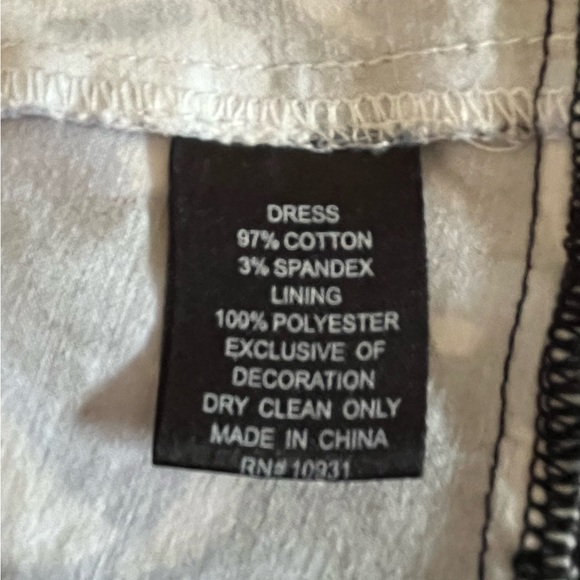 Women’s summer printed cotton dress - Picture 4 of 4